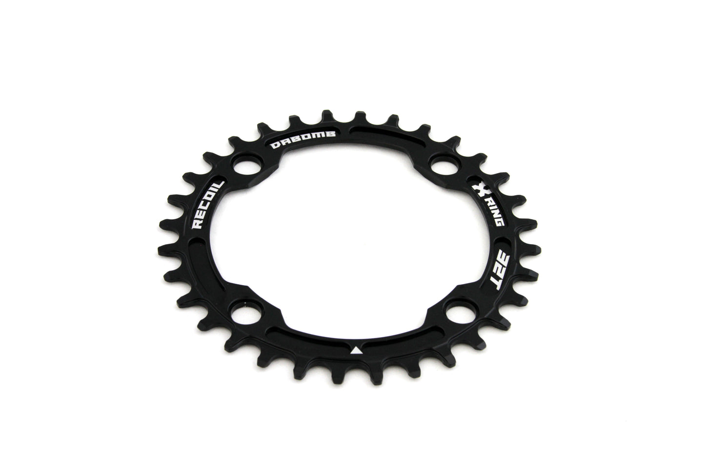 DaBomb X-Ring 32T Chain Ring Narrow-Wide Designed for 104 BCD Cranks - Black