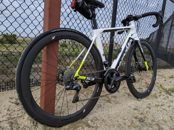 Intrepid Handcrafted Carbon Fiber Road Bike Wheelset 700c 50mm Depth Rim Brake